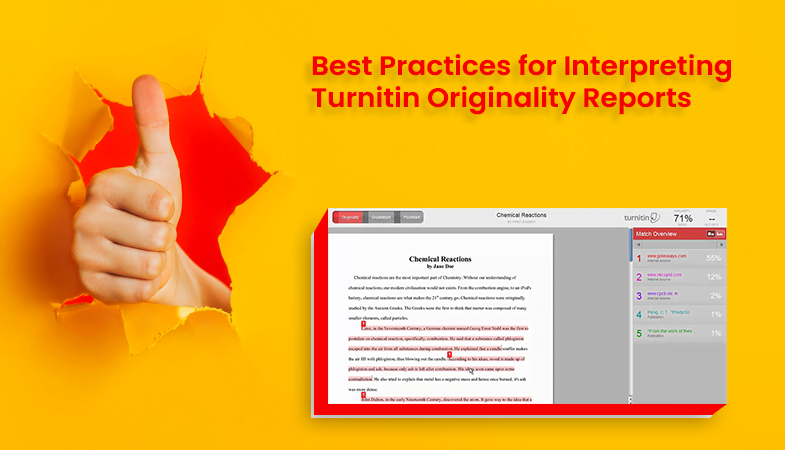 Tips For Interpreting Turnitin Originality Reports